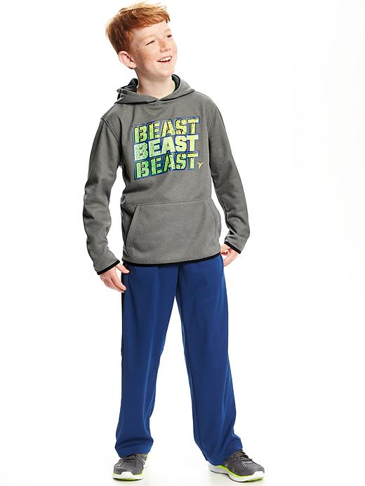 View large product image 2 of 3. Go-Dry Relaxed Graphic Hoodie For Boys