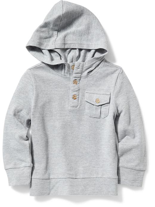 View large product image 1 of 1. Henley Hoodie for Toddler