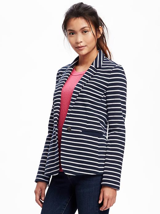 Image number 1 showing, One-Button Blazer for Women