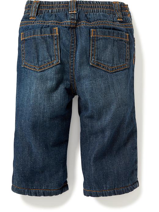 View large product image 2 of 2. Performance Fleece-Lined Jeans for Baby