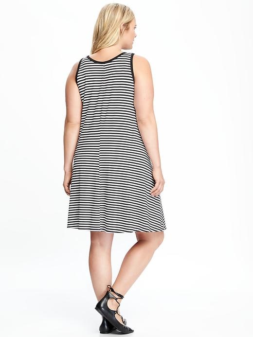 Image number 2 showing, Jersey Plus-Size Swing Dress