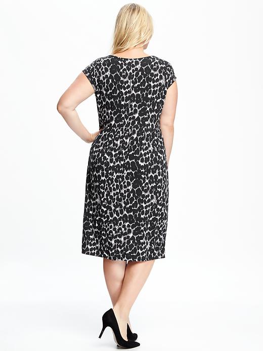 Image number 2 showing, Sleeveless Jersey Plus-Size Sheath Dress