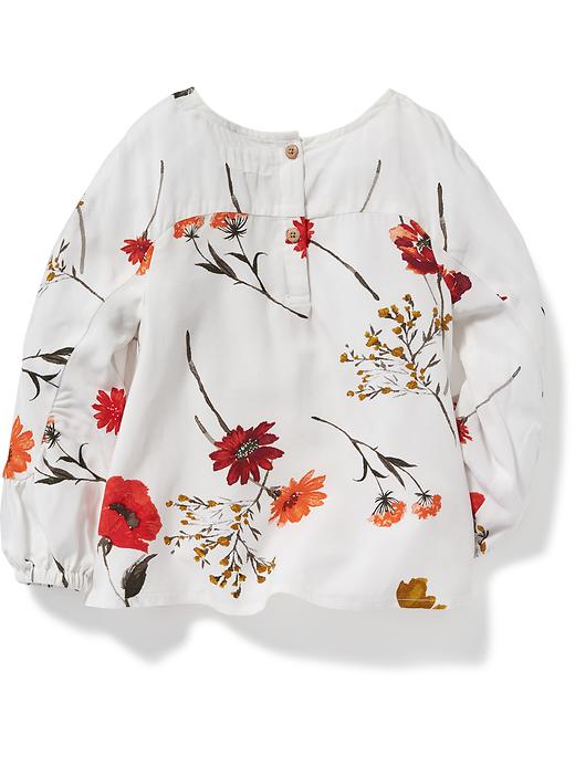 View large product image 2 of 2. Floral-Print Swing Top for Toddler