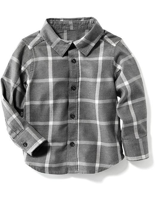 View large product image 2 of 2. Plaid Shirt & Bow-Tie Set for Toddler Boys