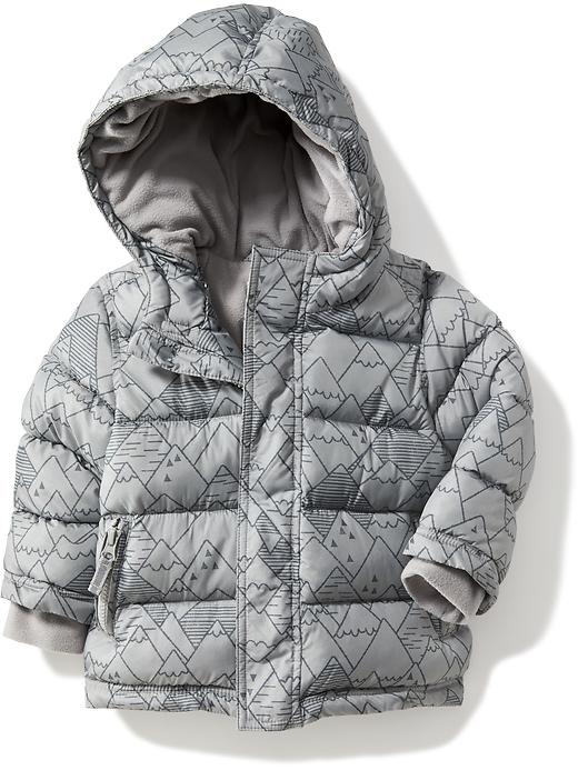 View large product image 1 of 1. Patterned Frost-Free Jacket for Toddler Boys