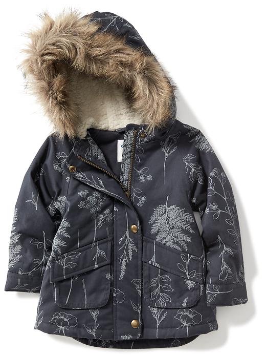 View large product image 1 of 1. Faux-Fur Parka for Toddler