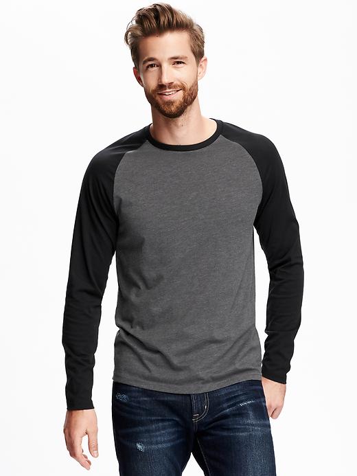 View large product image 1 of 1. Soft-Washed Raglan Tee for Men