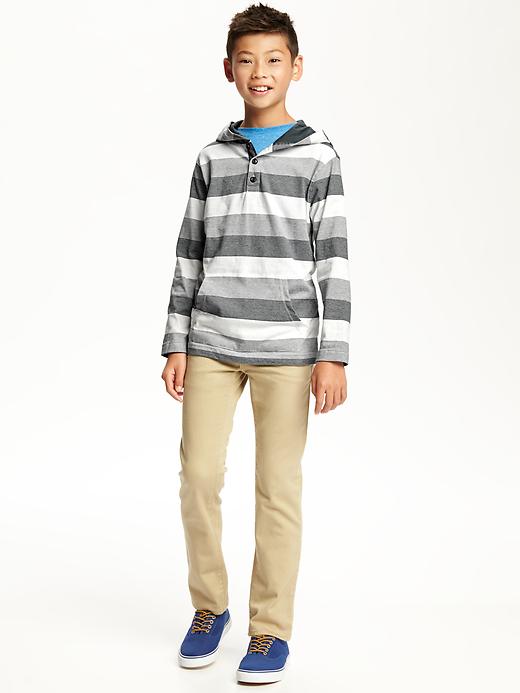 View large product image 2 of 2. Henley Hoodie For Boys