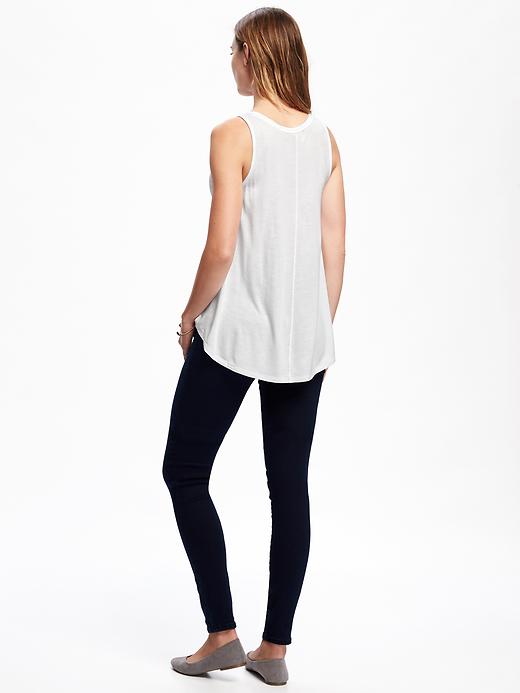 Image number 2 showing, Relaxed High-Neck Swing Tank for Women