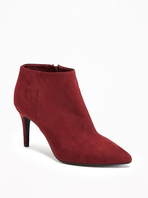 Image number 1 showing, Sueded Ankle Boots for Women