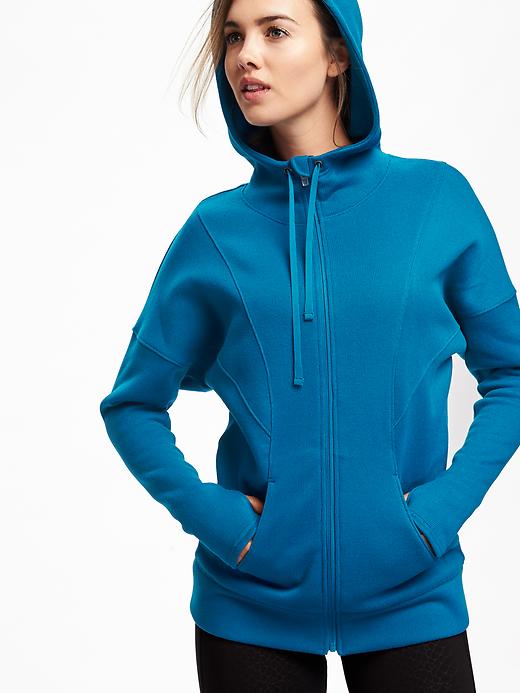 Image number 4 showing, Go-Warm Full-Zip Fleece Jacket for Women