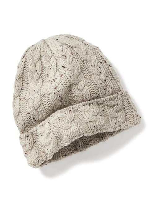 View large product image 1 of 1. Cable-Knit Beanie for Men
