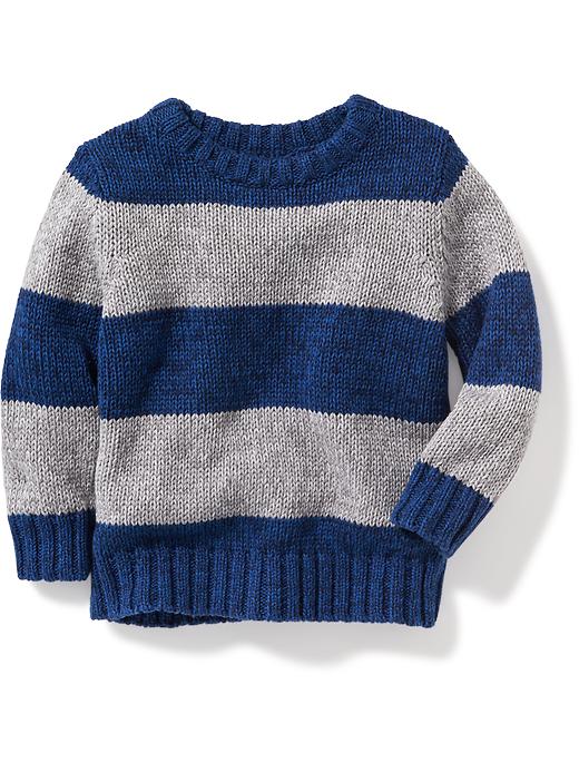 View large product image 1 of 1. Striped Rugby Pullover for Toddler