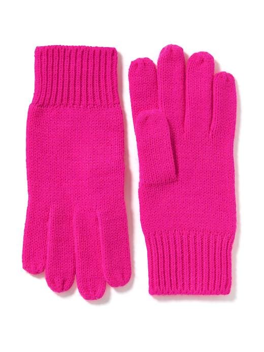 View large product image 1 of 1. Sweater-Knit Gloves for Women