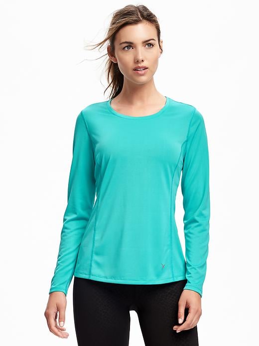 View large product image 1 of 1. Mesh Running Tee for Women