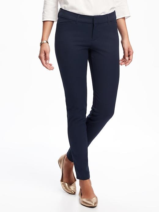 View large product image 1 of 2. Mid-Rise Pixie Skinny Pants for Women