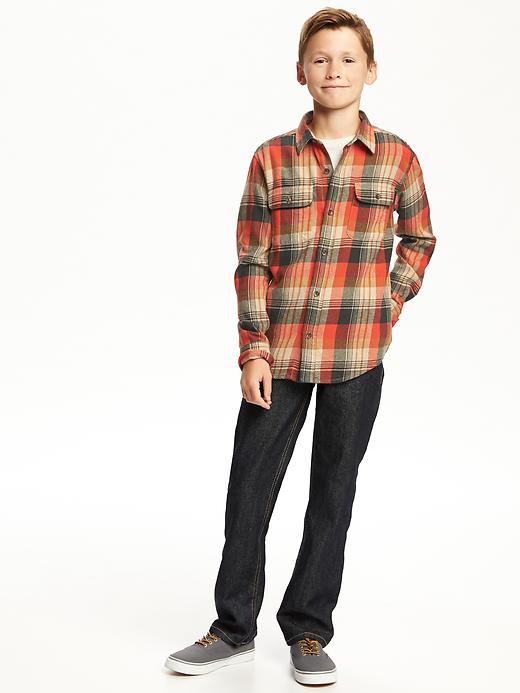 View large product image 2 of 2. Flannel Shirt For Boys
