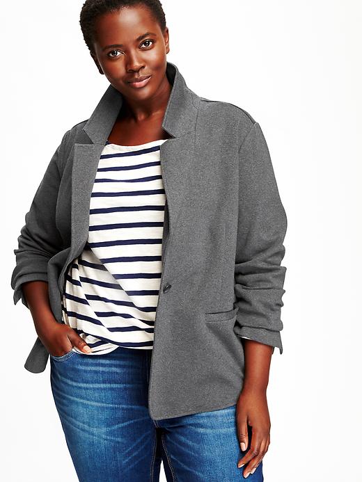 Image number 4 showing, Classic Plus-Size Blazer