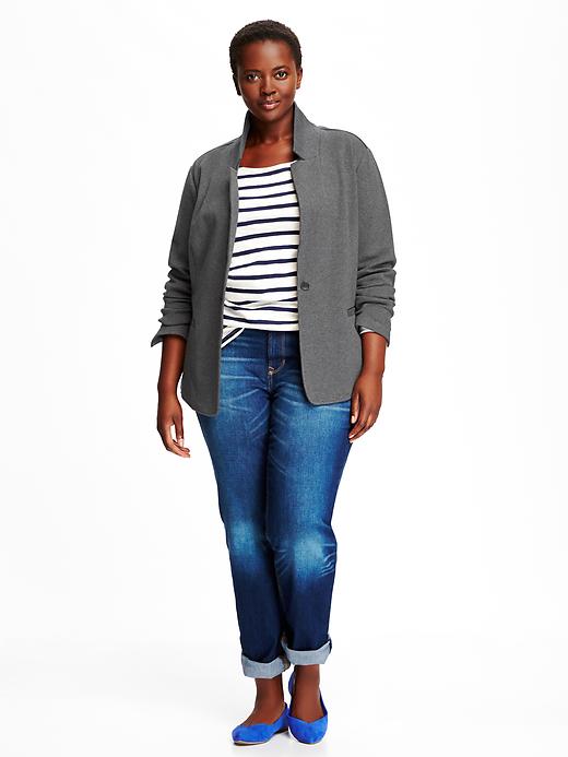 Image number 3 showing, Classic Plus-Size Blazer