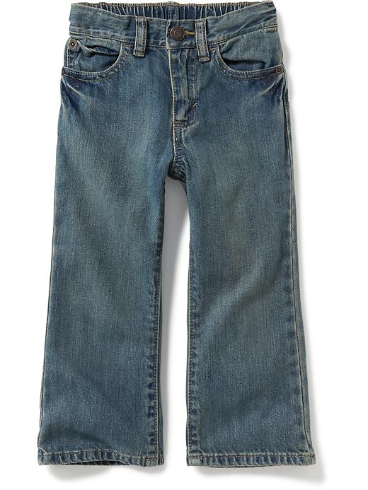 View large product image 1 of 2. Boot-Cut Jeans for Toddler Boys