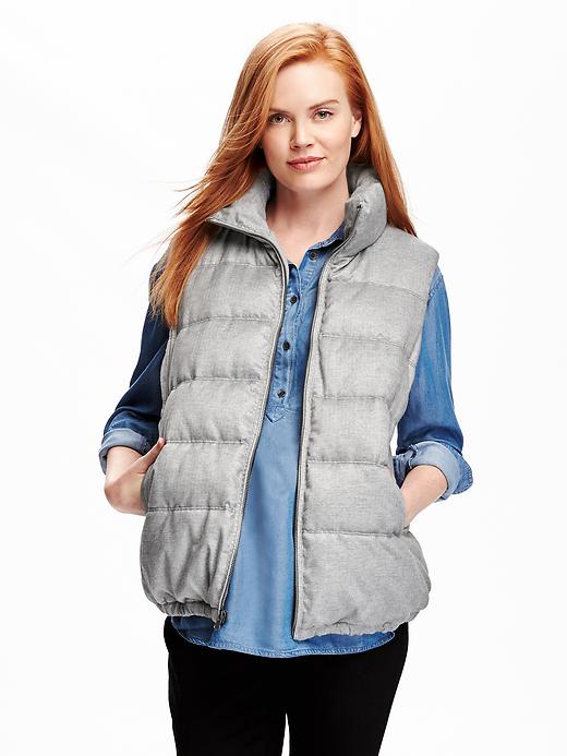 Image number 1 showing, Maternity Herringbone Frost Free Vest