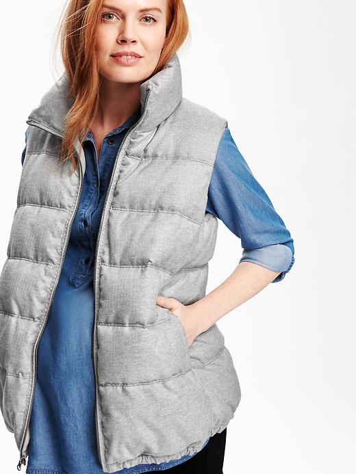 Image number 4 showing, Maternity Herringbone Frost Free Vest
