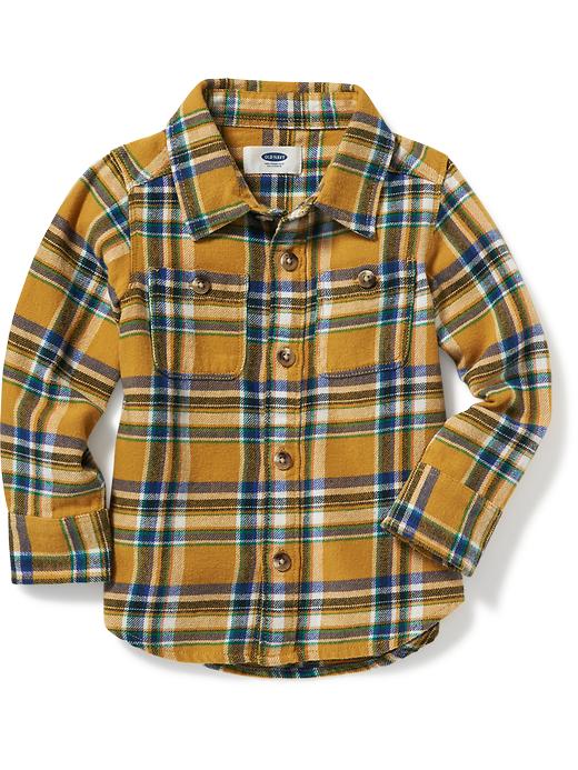 View large product image 1 of 1. Plaid Flannel Shirt for Toddler