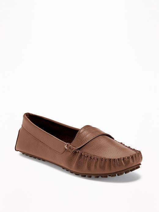 View large product image 1 of 1. Driving Loafers for Women