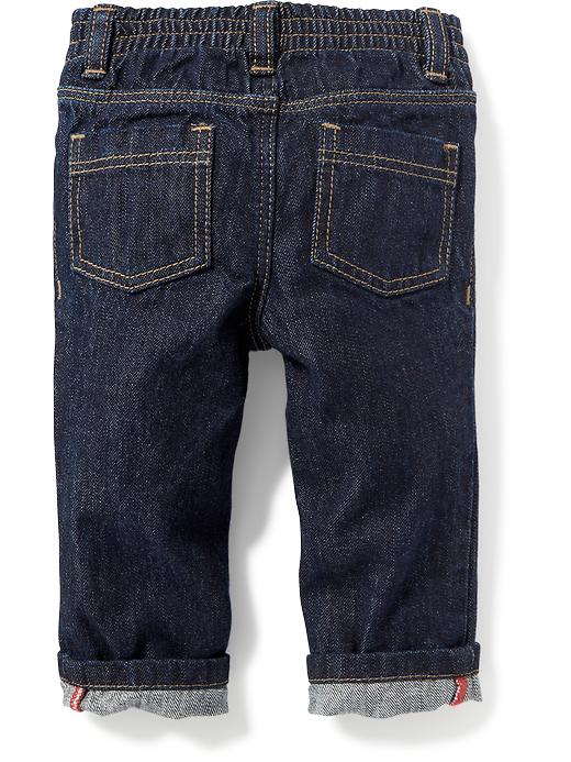 View large product image 2 of 2. Rolled-Cuff Jeans for Baby