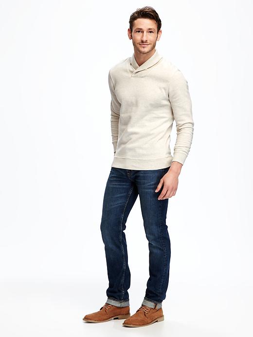 Image number 3 showing, Shawl-Collar Pullover for Men