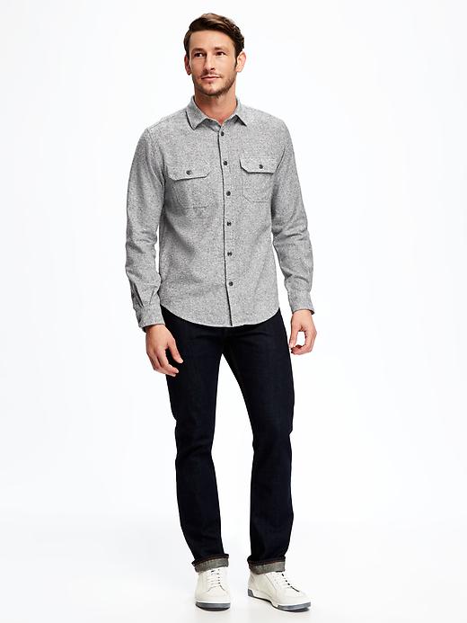 Image number 3 showing, Regular-Fit Marled Shirt Jacket for Men