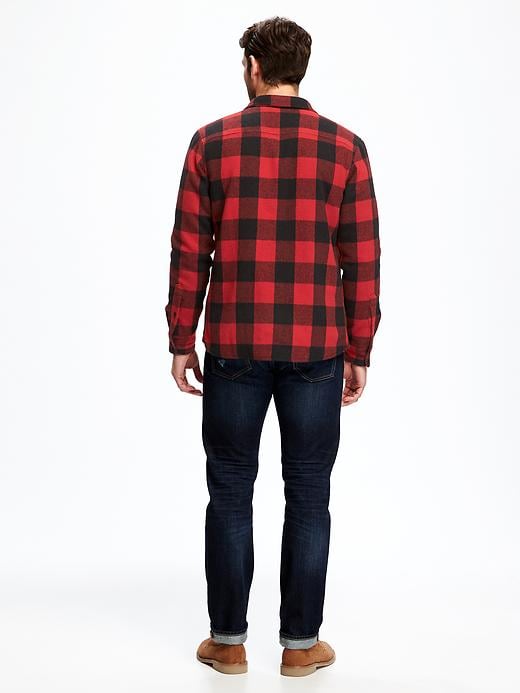 Image number 2 showing, Buffalo-Plaid Shirt Jacket for Men