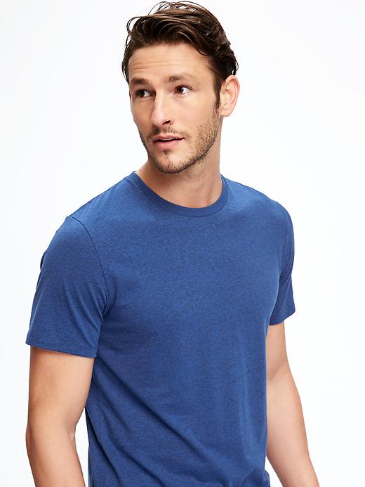 Image number 4 showing, Soft-Washed Crew-Neck Tee for Men
