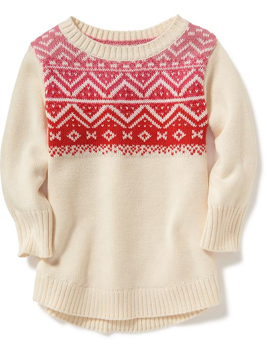 View large product image 1 of 1. Fair Isle Scoop-Neck Pullover for Toddler