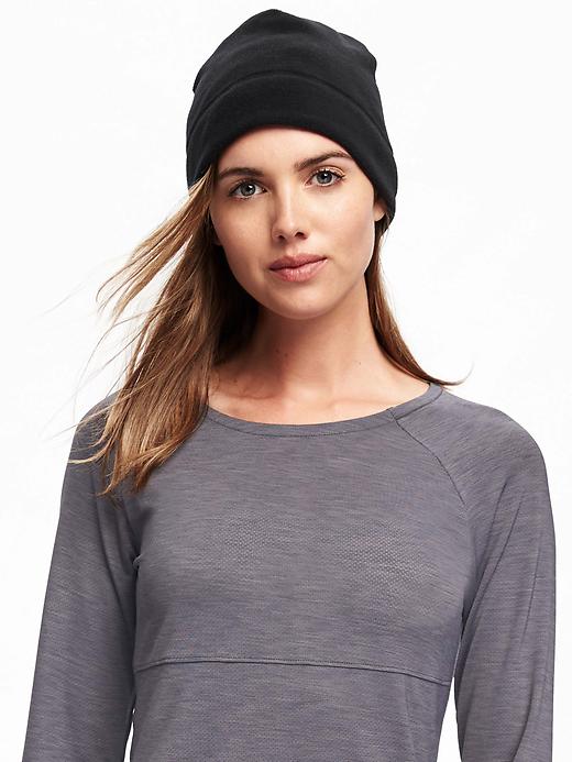 View large product image 2 of 2. Performance Fleece Beanie for Women