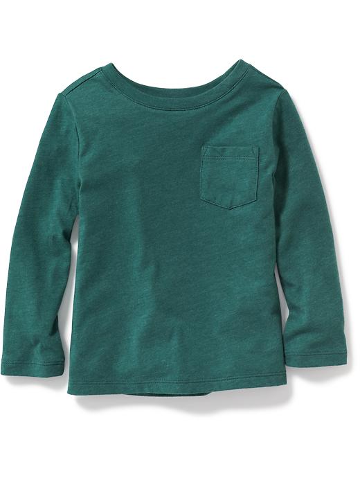 View large product image 1 of 1. Crew-Neck Pocket Tee for Toddler