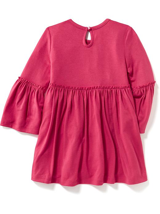 View large product image 2 of 2. Fit & Flare Ruffle-Trim Dress for Toddler Girls