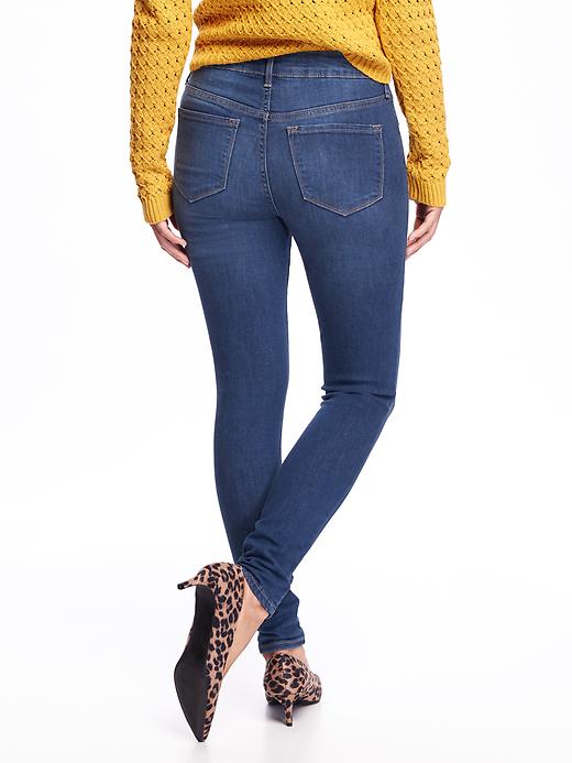 View large product image 2 of 2. Mid-Rise Super-Soft Skinny Rockstar Jeans for Women