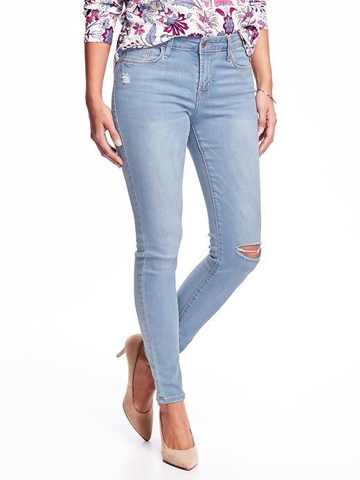 View large product image 1 of 3. Mid-Rise Rockstar Jeans for Women