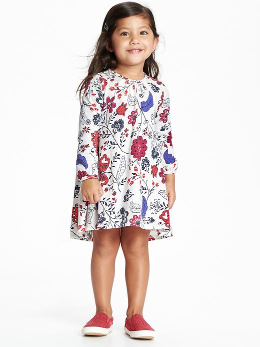 View large product image 1 of 1. Printed Scoop-Neck Dress for Toddler