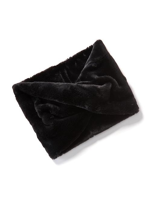 View large product image 1 of 2. Faux-Fur Neck Funnel for Women