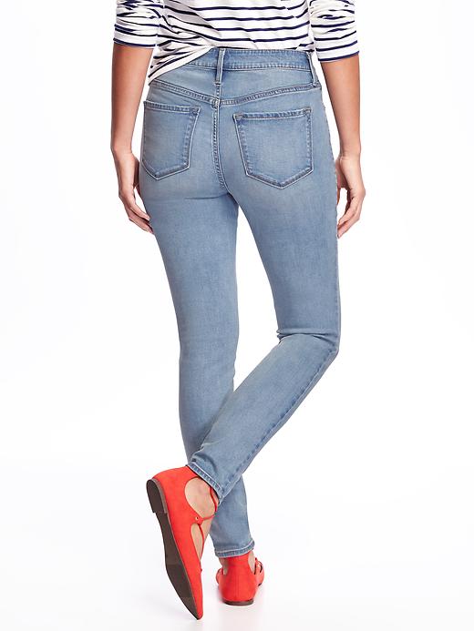 View large product image 2 of 3. High-Rise Rockstar Skinny Jeans for Women