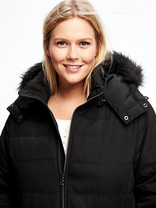 Image number 4 showing, Frost Free Plus-Size Long Jacket