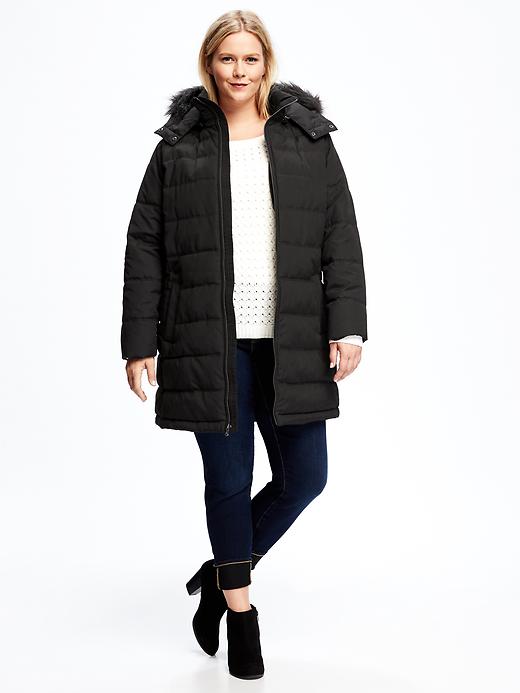 Image number 3 showing, Frost Free Plus-Size Long Jacket