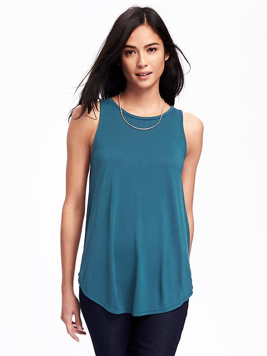 Image number 1 showing, High-Neck Tank for Women