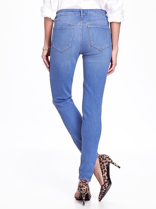 View large product image 2 of 3. Mid-Rise Rockstar Skinny Jeans for Women