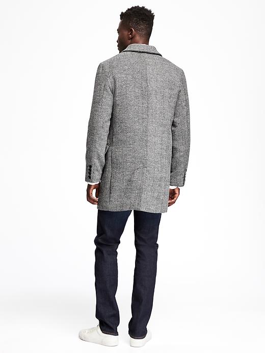 Image number 2 showing, Tweed Topcoat for Men