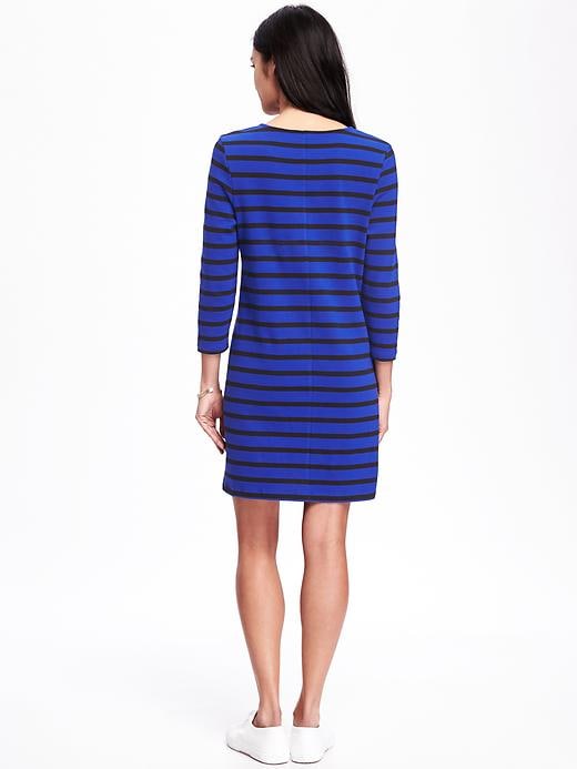 Image number 2 showing, Heavy-Knit Shift Dress for Women