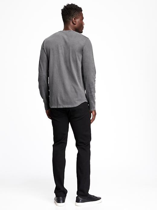 Image number 2 showing, Garment-Dyed Heavy-Weight Tee for Men