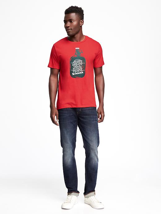 Image number 3 showing, Graphic Crew-Neck Tee for Men
